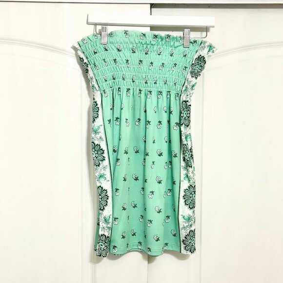 Mint Green Strapless Casual Beach Dress by Urban Renewal (Urban Outfitters), S/M - Picture 1 of 4